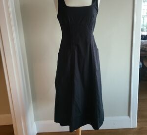 Banana Republic Black Midi Dress